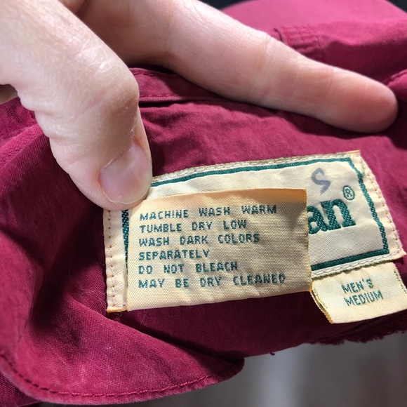 L.L. Bean Coat Red B416 - Picture 7 of 8